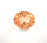 Oval 5.40 Ct "UNHEATED" Padparadscha Sapphire of Sri Lankan Origin