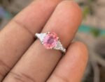 Oval 2.34 Ct UNHEATED Padparadscha Sapphire of Sri Lankan Origin - Image 2