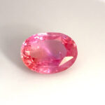 Oval 2.34 Ct UNHEATED Padparadscha Sapphire of Sri Lankan Origin